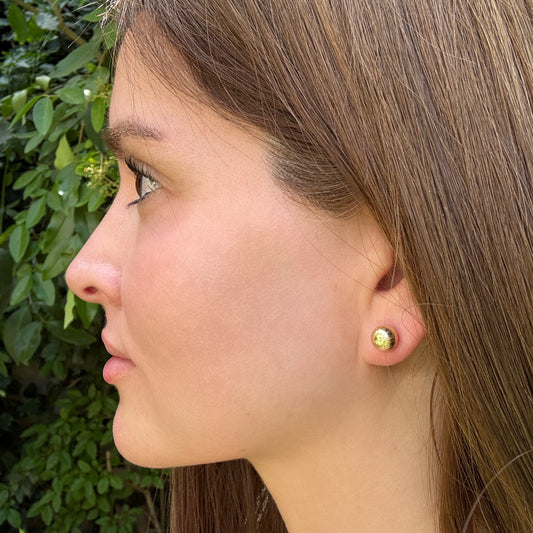 Aros esfera satinada