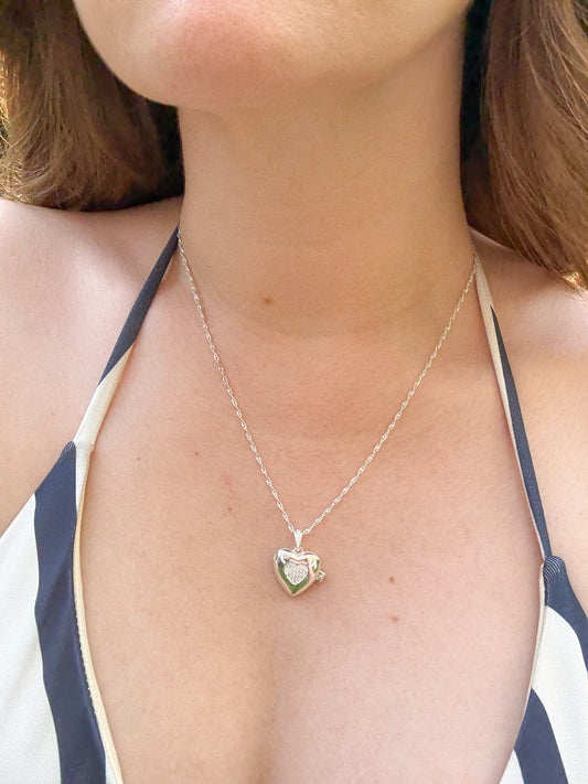 Relicario corazón circones