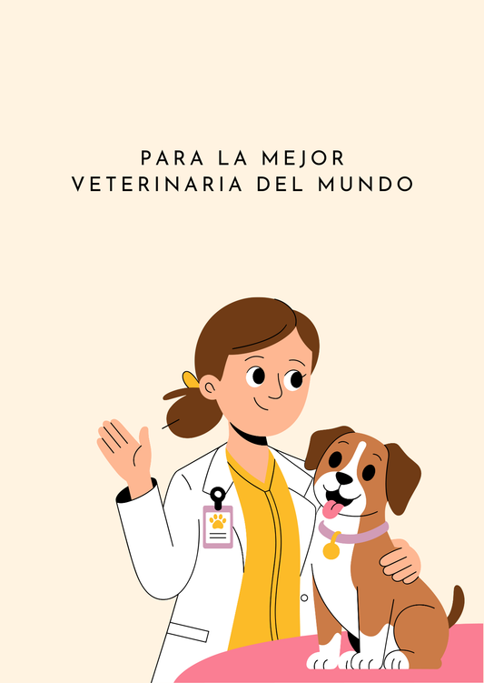 Tarjeta veterinaria