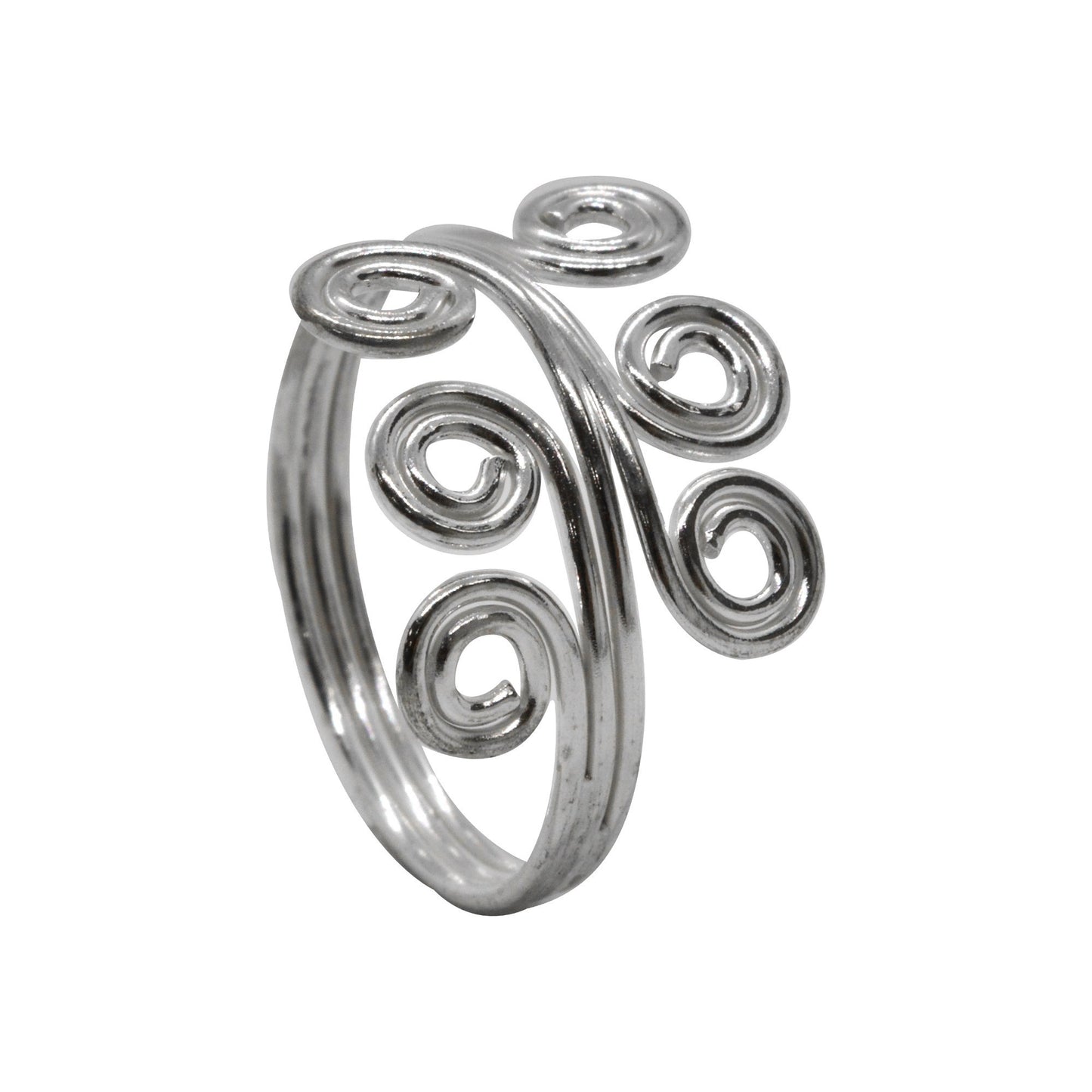 Anillo plata midi ajustable