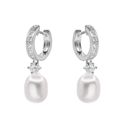 Argollas perlas