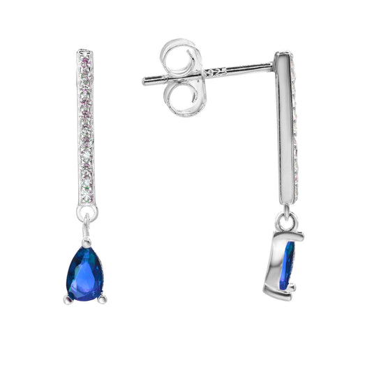 Conjunto cascada azul