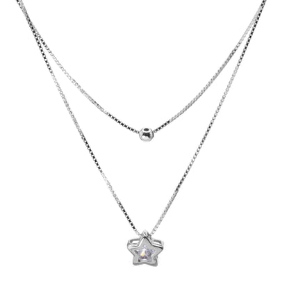 Collar estrella doble