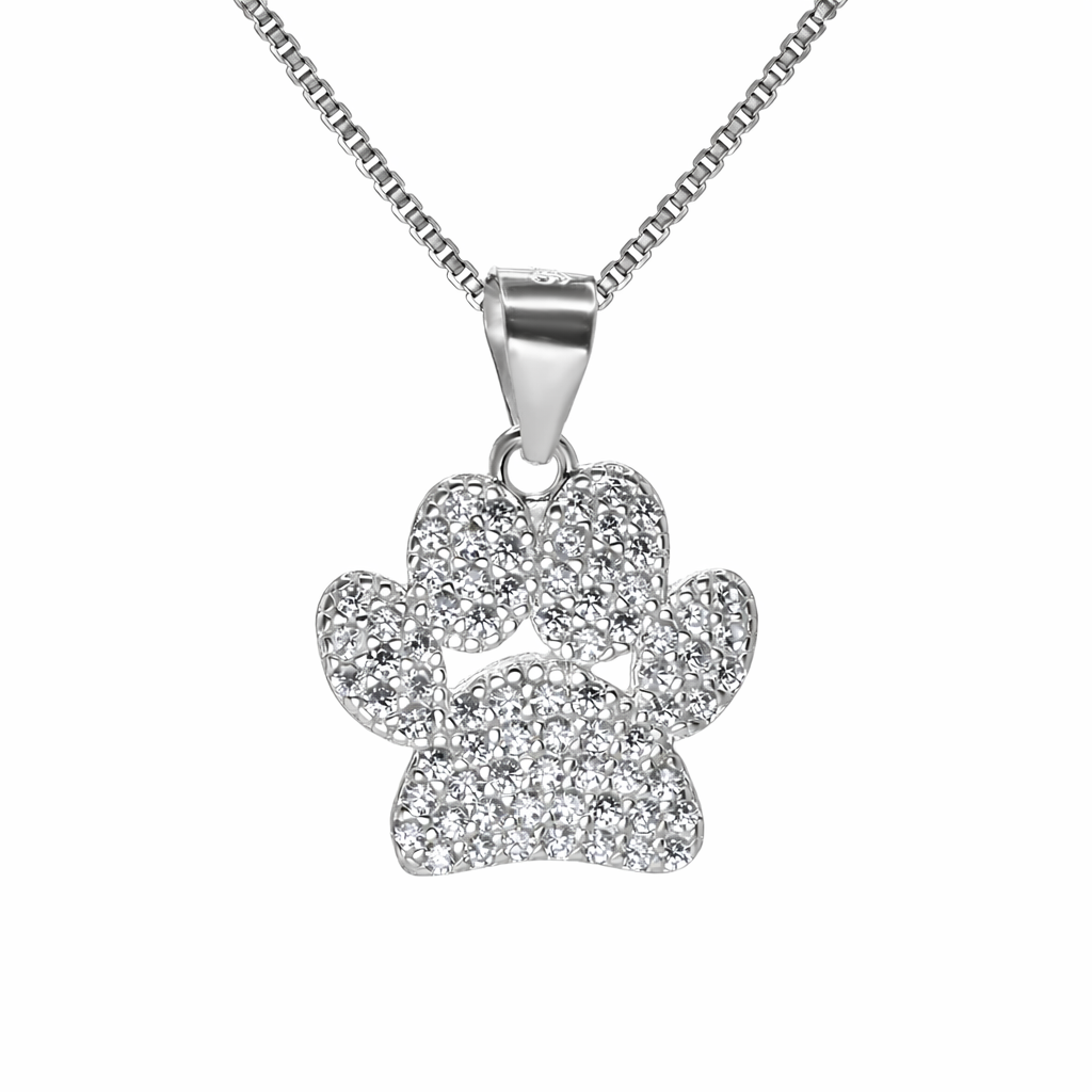 Collar huella elegante