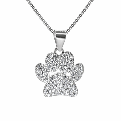 Collar huella elegante