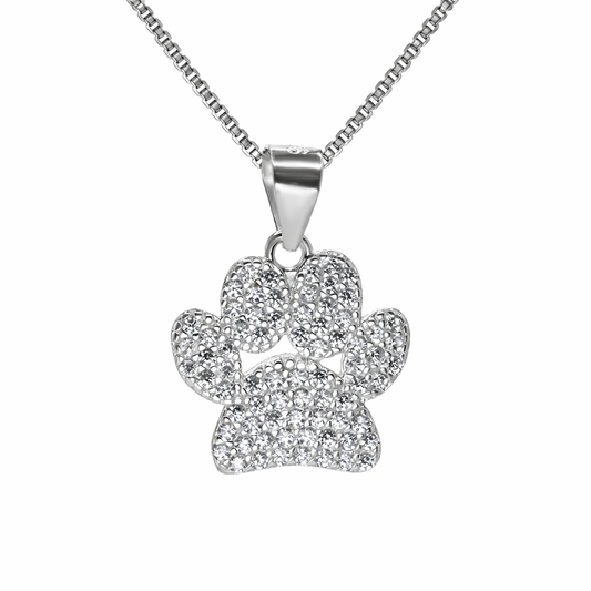 Collar huella elegante