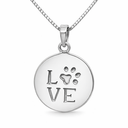 Collar patita LOVE