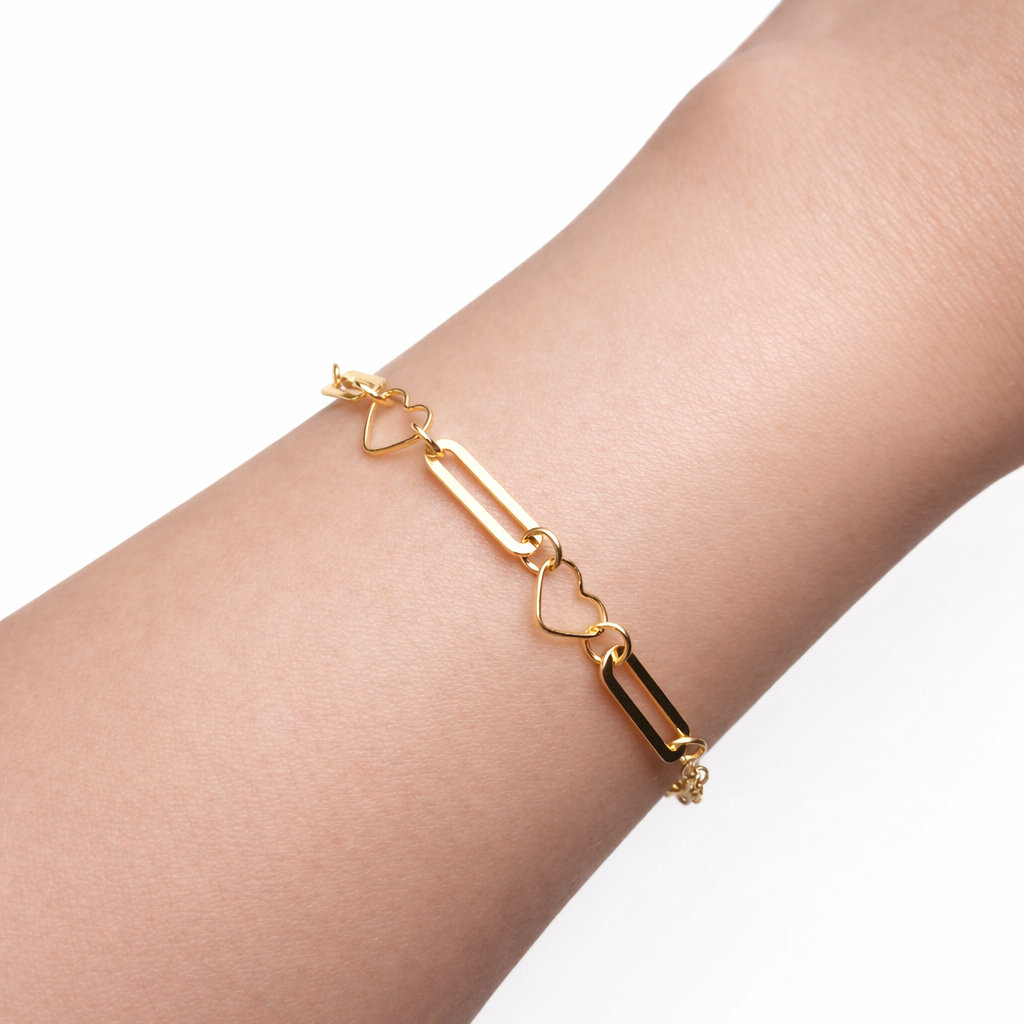 Pulsera corazones