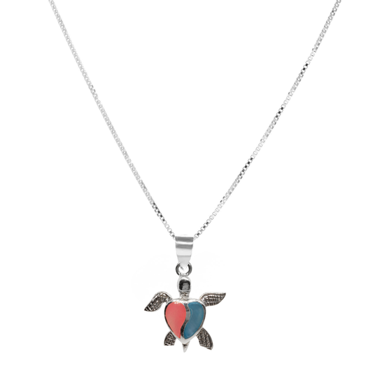 Collar tortuga nácar